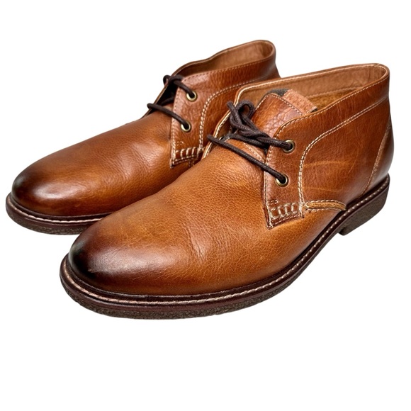 Johnston & Murphy Other - Johnston & Murphy Chukka Boots Men’s Brown Leather Dress Shoes SZ 9